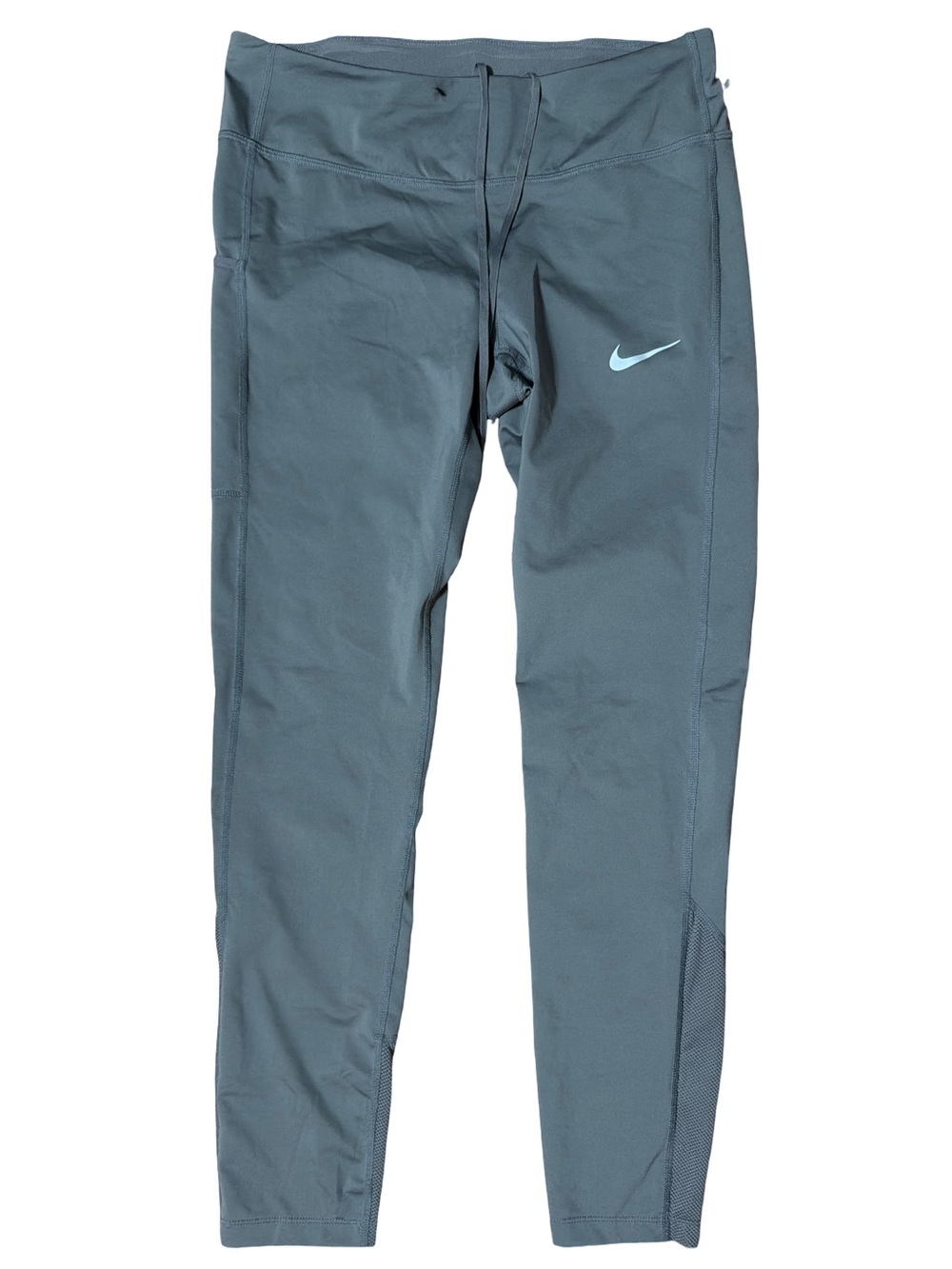 Nike Gray Tights Running Performance Full Length